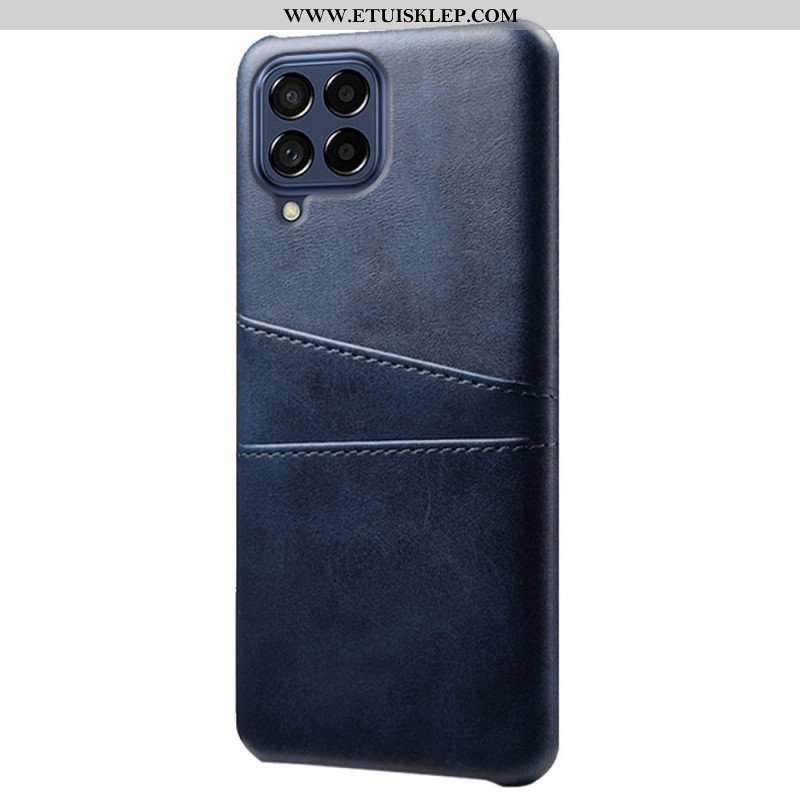 Etui do Samsung Galaxy M53 5G Etui Na Karty Z Efektem Skóry